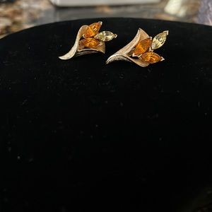 Vintage Coro clip earrings